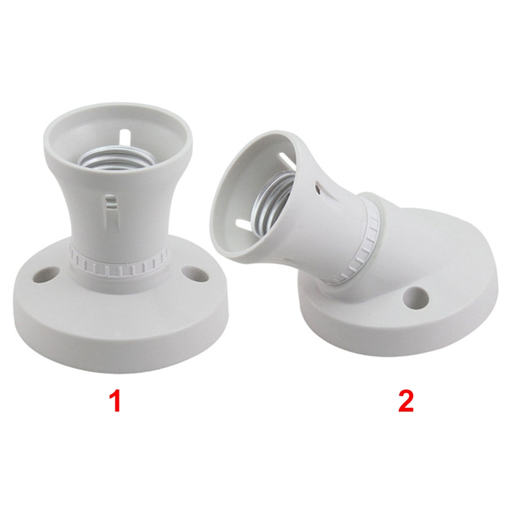 Fitting Lamp Bases Fixing Adapter Socket Practical Converter Light Bulb Holder Pendant Wall E27 Plug Screw Cap Ceiling