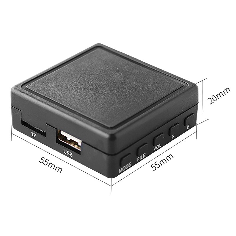 Módulo Bluetooth de 6 pines para coche, adaptador AUX TF USB, reproductor de Radio inalámbrico estéreo o módulo para Renault 2005
