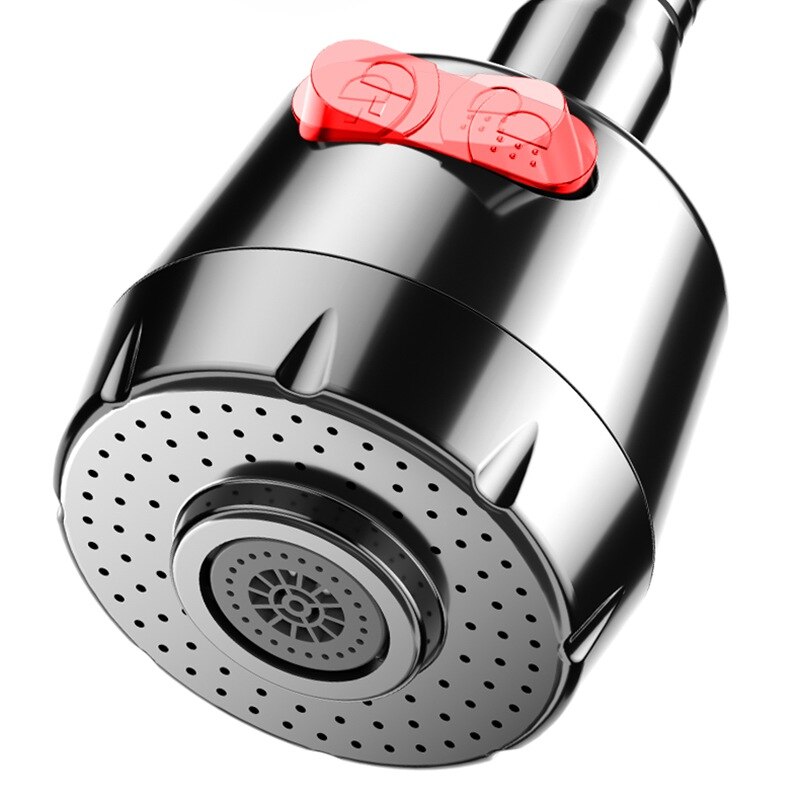 Buse de robinet de cuisine, pulvérisateur de brumisateur, buse d'économie d'eau, tête de filtre de robinet ajustable à 360 degrés, buse de robinet, connecteur Fauc