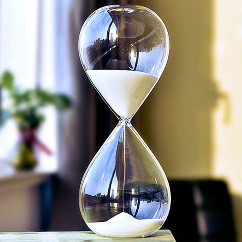 Reloj de arena de 5 minutos reloj de arena temporizador como decoraciones delicadas para el hogar