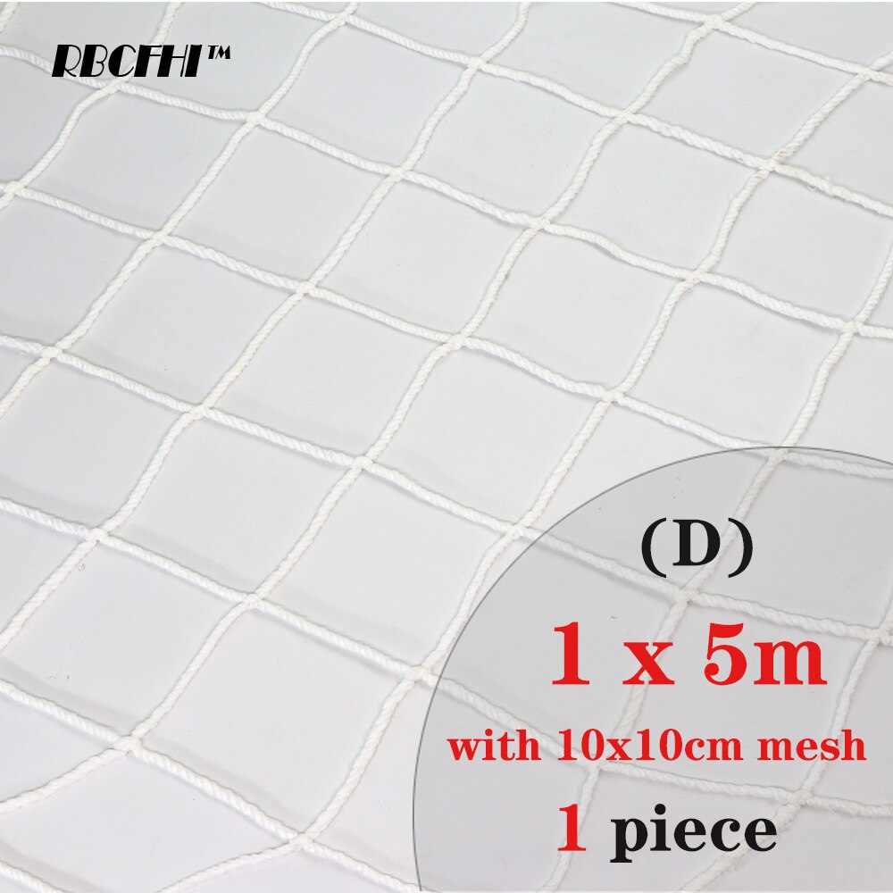 RBCFHI Plant Trellis Netting 10x10CM Square Soft Mesh Safety Home Balcony Railing Stairs Fence Against Falling Safety Netting: 1x5m mesh 10x10cm