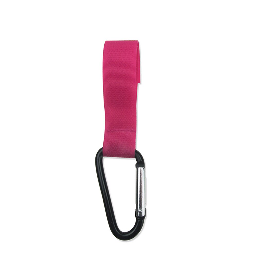 2 stks/partij 2Pcs Boodschappentas Kinderwagen Haak voor Rolstoel Wandelwagen Karabijnhaak Clip Kinderwagen Tas Haken: Deep rose red