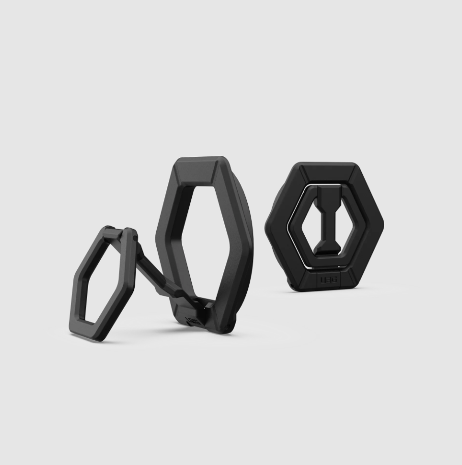 Magnetic Ring Stand for iPhone 16/15/14/13 Pro Max, Removable 360° Rotating Ring Grip & Kickstand for Galaxy S24/S23: Dark Olive