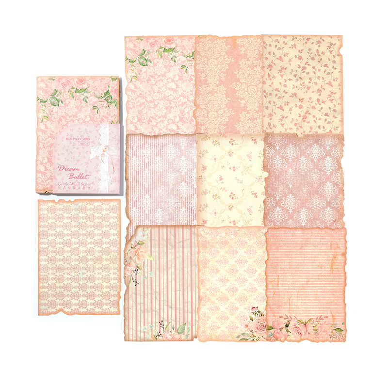 30 stks/pak Vintage Journal Scrapbooking Supplies Materiaal Etiketten papier voor Journal notebook Planner handgemaakte Craft Supplies: Army Green