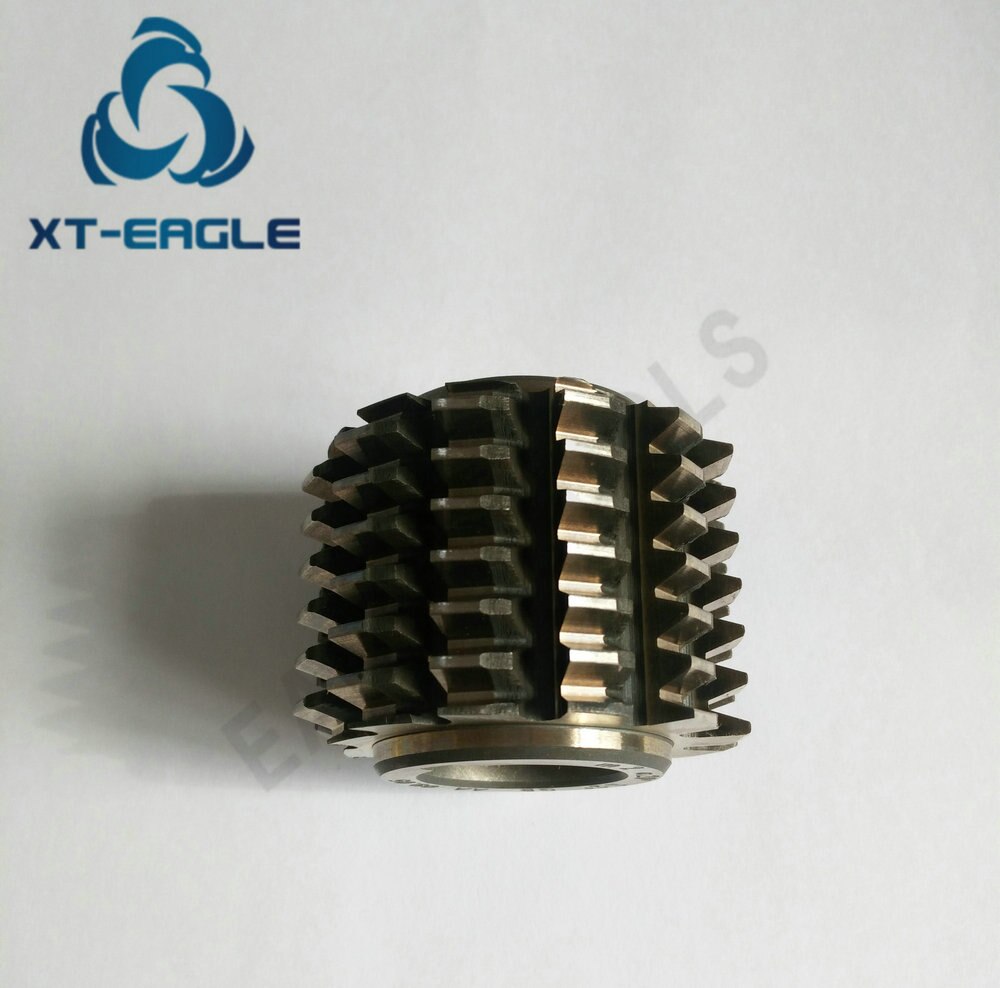 HSS Module M1.25 Involute Spline Gear Hob Cutter PA30 degree 50*40*22hole