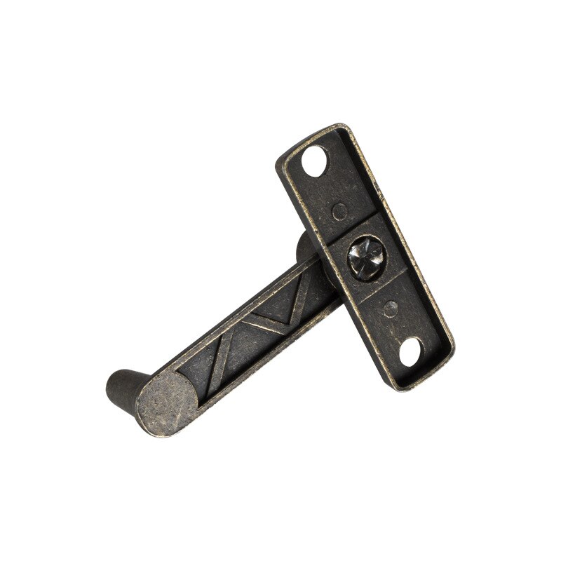 1 PC Bronze Guard Latch Bolt With Screws Sliding Window Door Lock Handle Metal Door Latch Home Safety Chain Door Home Hardware