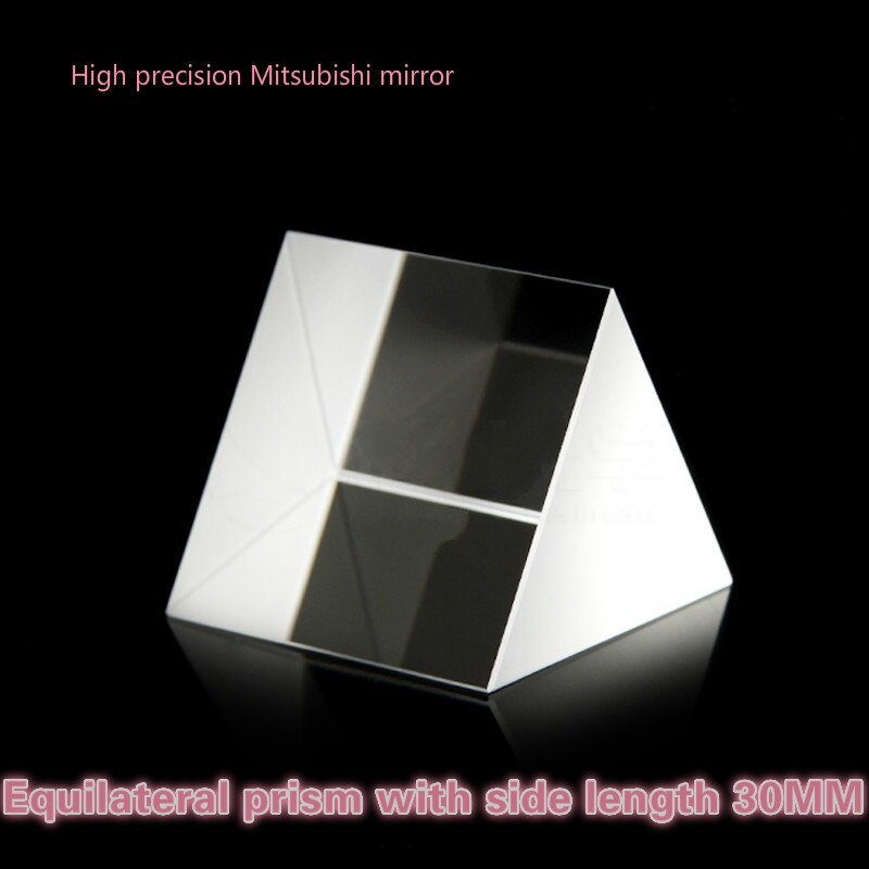 Spectral Optics Optical Glass Tri Prism A Small Amount of Spot K9 Equilateral Prism