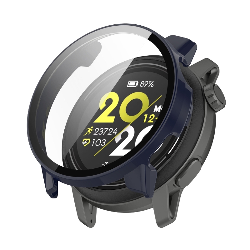Full Coverage Protective Case Protector for COROS Pace 3 Smartwatch Reliable and Stylish Intelligent Watch Bumpers Cover: Blue