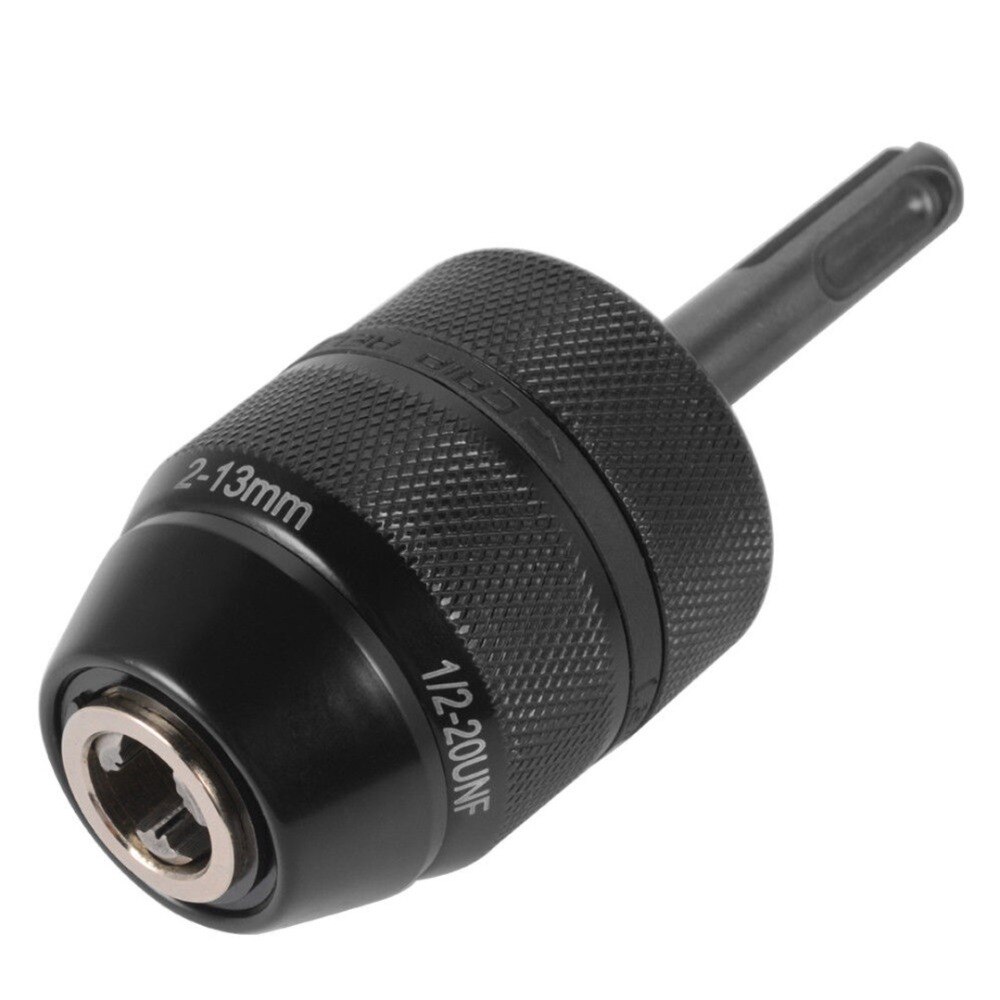 Mandrin de perceuse sans clé, adaptateur de mandrin SDS 13mm 1/2-20UNF, mandrin de perceuse sans clé avec adaptateur SDS, outil à main