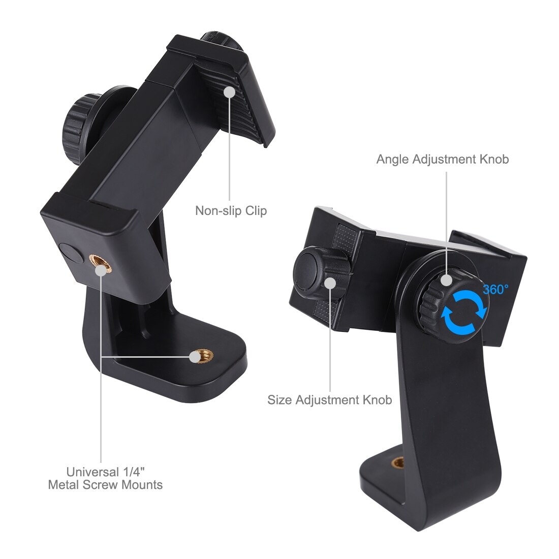 360 ° Rotatie Statief Mount Houder Verstelbare Mobiele Telefoon Stand Beugel Clip Beugel Adapter Voor Samsung Xiaomi Iphone Xs