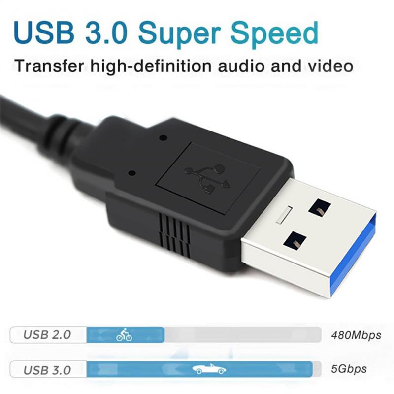HDMI Cable to USB 3.0 Video Capture Card Game Capture Card 1080P 60fps Recording Reliable For Live Broadcasts Video Recording