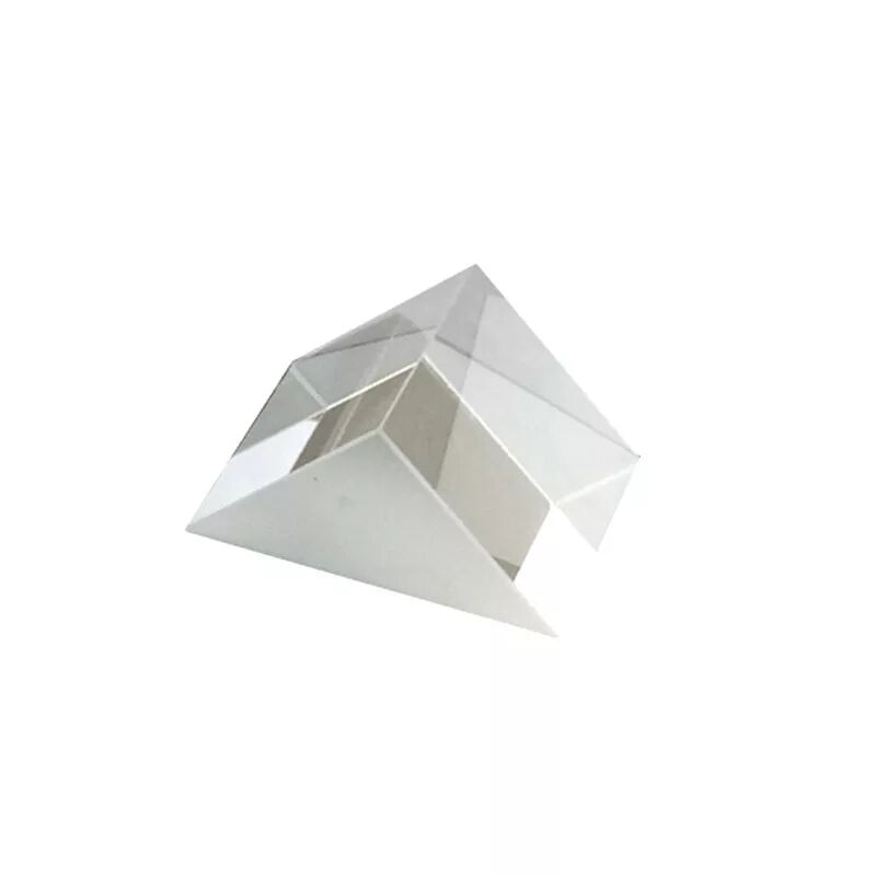 Optical Glass Prisms Crystal Triangular Prism 40mm/1.57in Right Angle Isosceles Prisms for Lens Optical K9 Testing Instrument