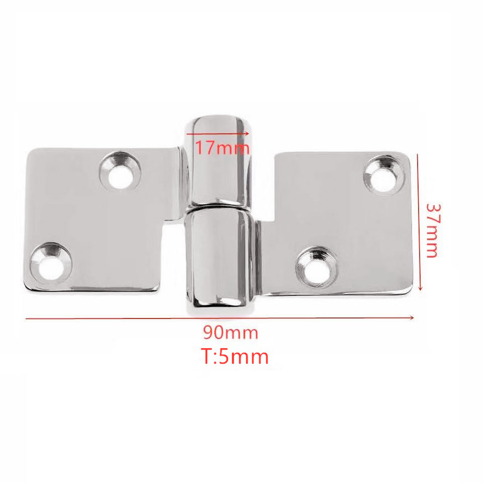 Stainless Steel Boat Door Right Lift-off/Take-Apart Hinge