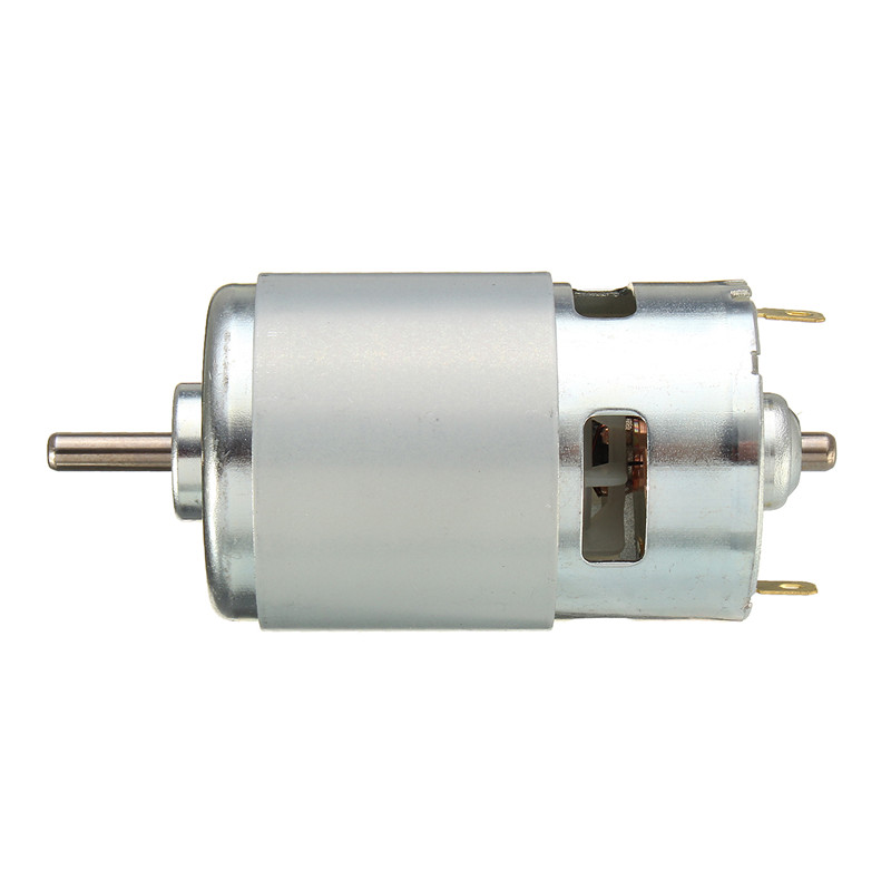 775 dc motoren  dc 12v-36v 3500--9000 tpm kogellagers groot koppel hoog vermogen laag geluidsniveau elektronische componentenmotor