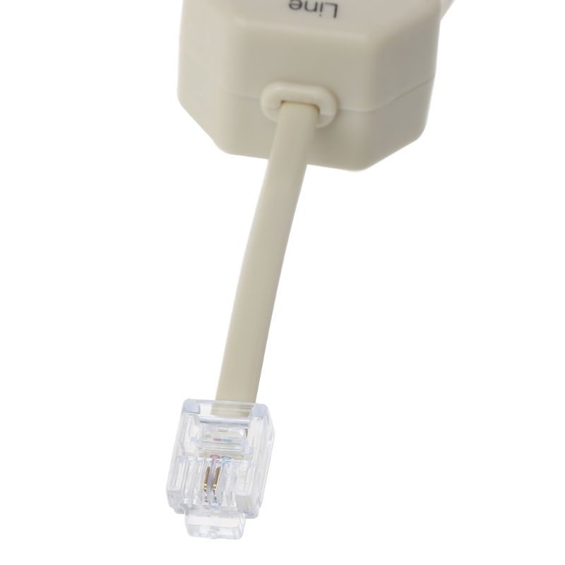 Módem ADSL portátil, teléfono, Fax, filtro divisor en línea, red, 1 ud.