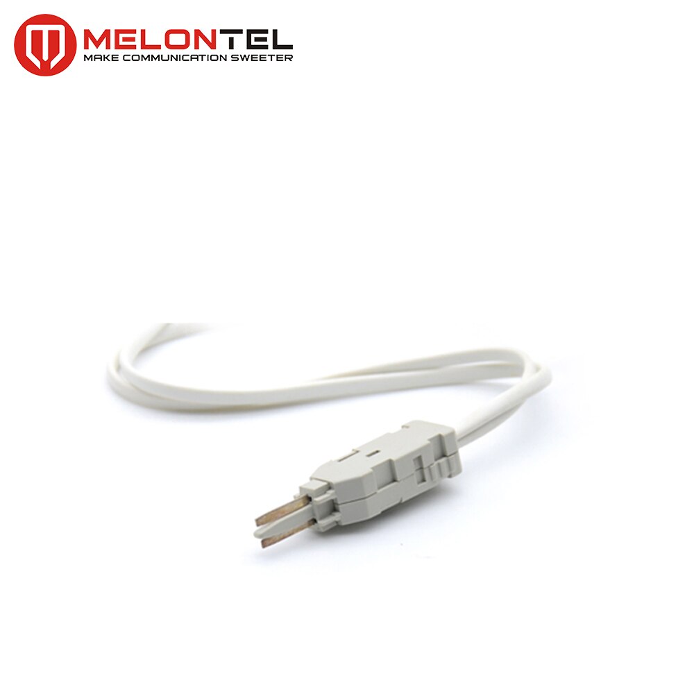 MT-2154 2 pin test kabel RJ11 stecker telecom test kabel mit alligator clip