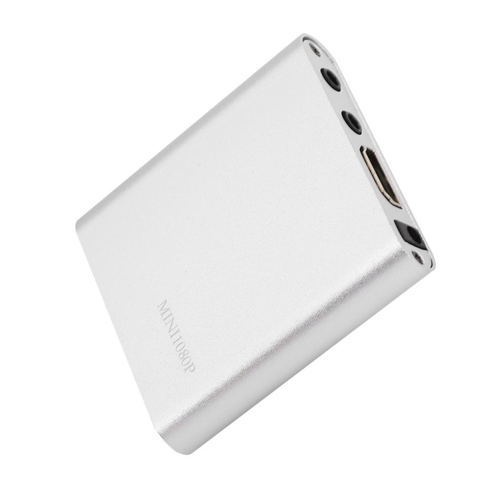 Mini 1080P Digital Media Player Hard Disk Decoder With Remote Control (100-240V) Support For MKV Video And blu-ray Movies: silver