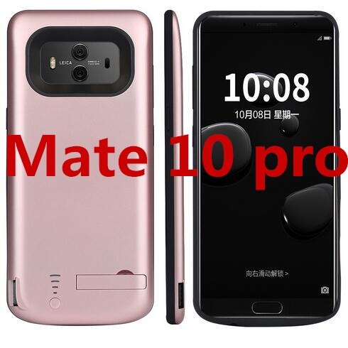 6000 Mah Für Huawei Mate 10 10 Pro Batterie Fall Backup Batterie Fall Abdeckung Power Fall Für Huawei Mate 10 pro Batterie fall: mate 10 pro Rose