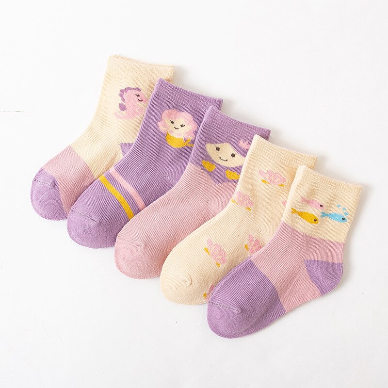INPEPNOW-Calcetines divertidos de otoño para niños y niñas, de dibujos animados, para la escuela, WZ101,: 1 / 10-12T
