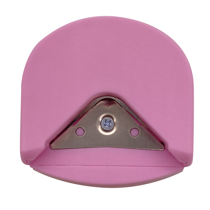Mini Portable Corner Rounder Paper Punch Card Photo Cutter Diy Craft Scrapbooking Tools Cricut Maker Machine Paper Trimmer: pink