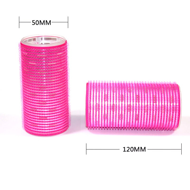 Self-Adhesive Hair Curler Rollers Hairdressing Home Use DIY Magic Curling Iron 4 colors Velcro Hair Styling Tools