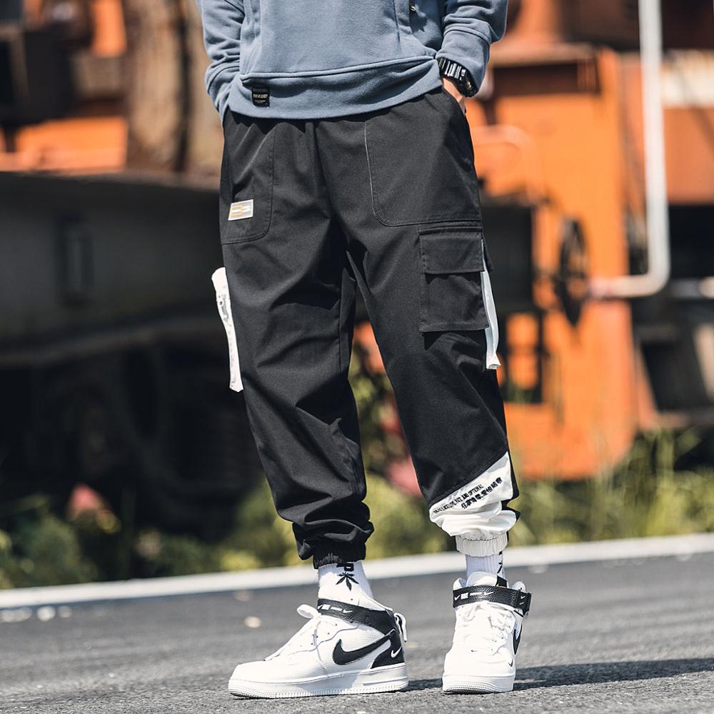 Pantalon Cargo Streetwear Homme Décontracté - Sarouel, Taille Régulière, Neuf Avec étiquettes