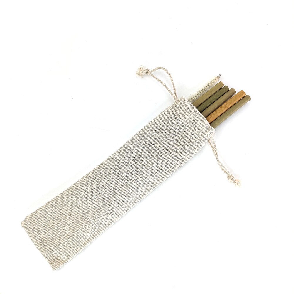 Nature Organic Bamboo Straws Reusabl Multiple Packs Eco Friendly Biodegradable Non Plastic Wood Drinking Straw