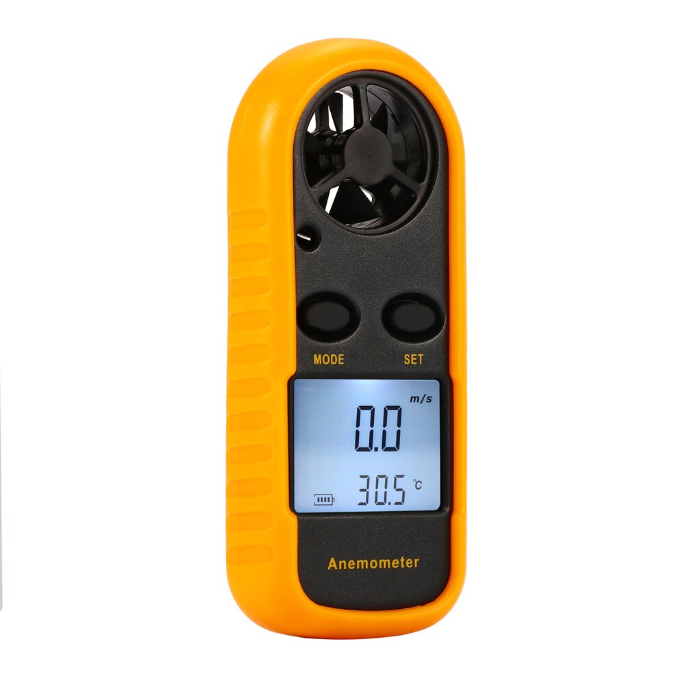 Portable Lightweight Mini Anemometer Digital Hand-held Tool GM816 Wind Speed Gauge Meter Windmeter
