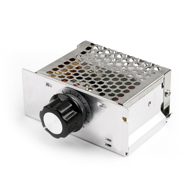Geschwindigkeitsregler Motor SCR Spannungsregler Dimmer Modul 4000W 220V - Für Licht, Heizungen & Motoren DC Controller