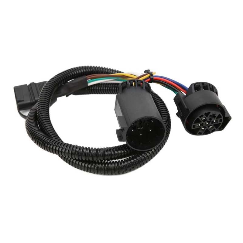 Trailer Adapter 4Pin Trailer Wiring Harness Plug and Play with 7Pin Connector for Truck