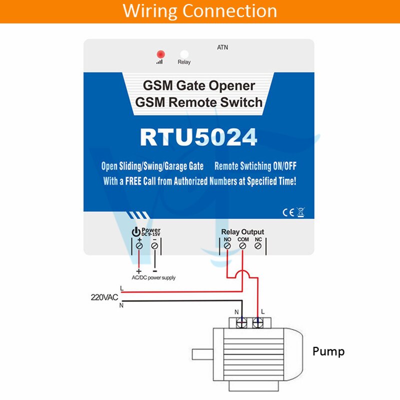 2G RTU5024 gate opener gsm automatic sliding garage door opener remote control garage door opener auto car door opener free call