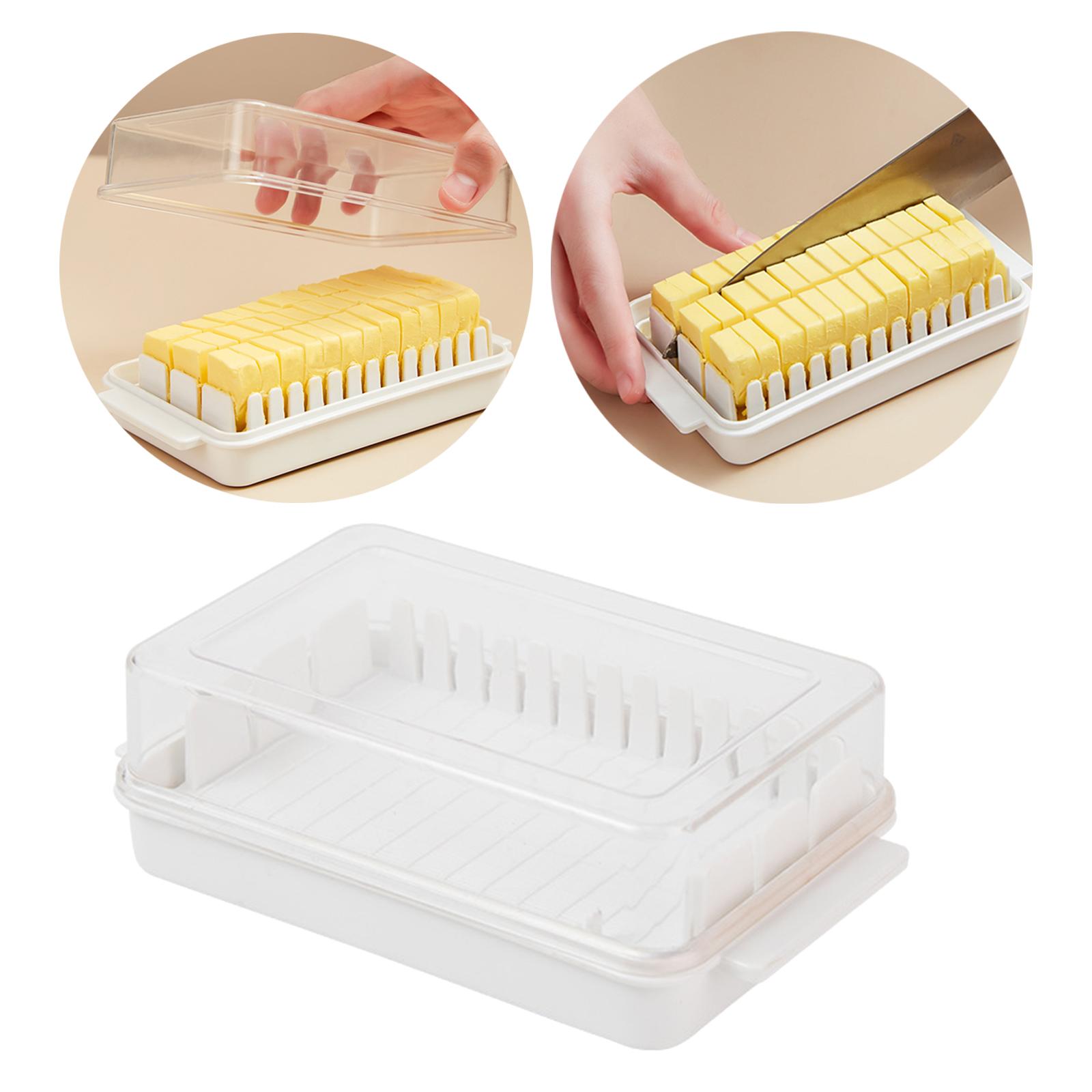 Butter Dish Butter Keeper Airtight Lid Butter Storage Container Preservation Container Kitchen Storage Container for Home