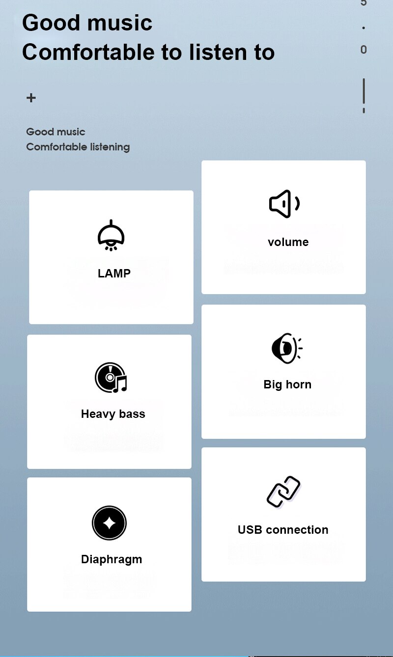 USB Wired Computer Speakers Surround Sound System LED PC Speakers Gaming Bass USB Wired For Computer Desktop Portable