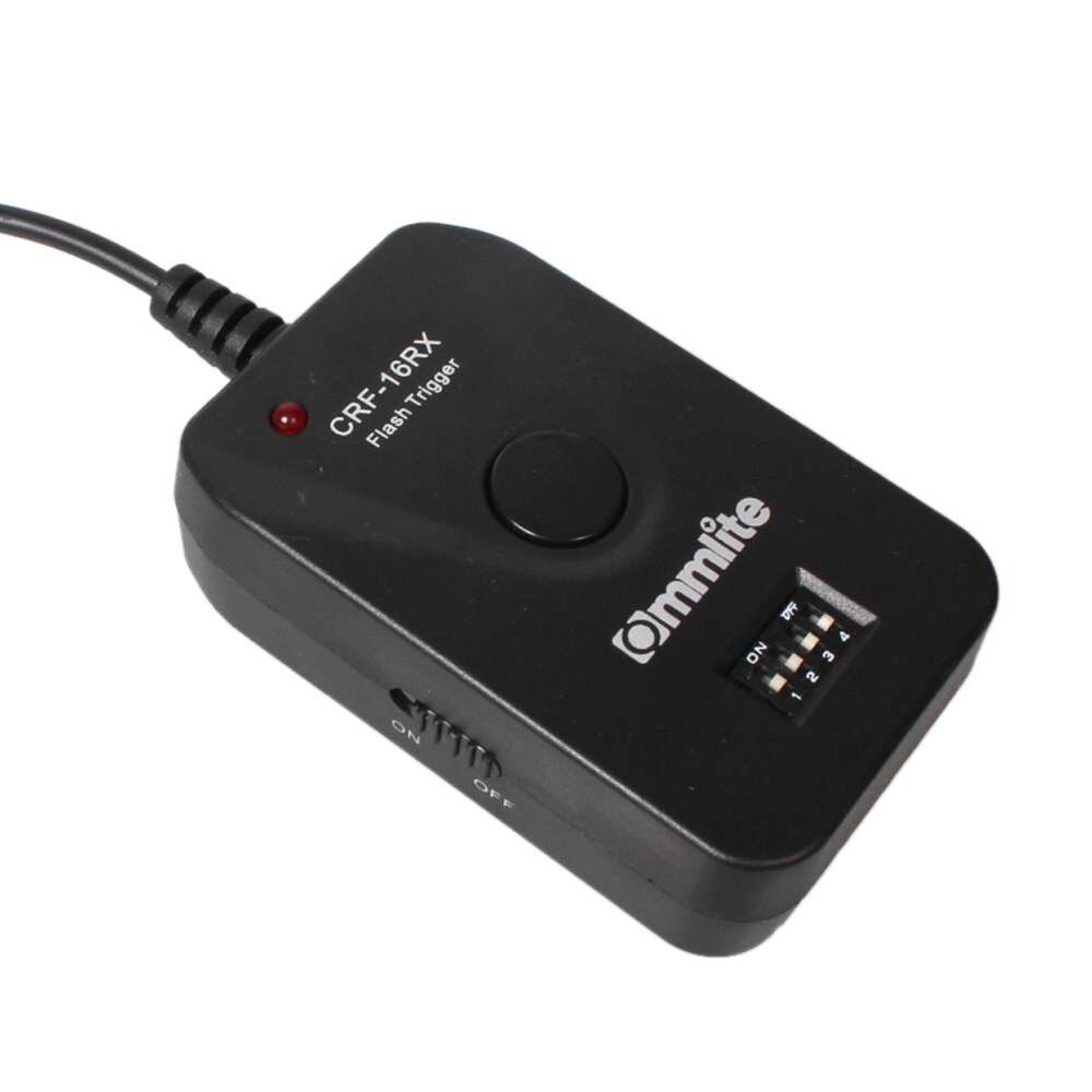 Receptor sem fio do disparador do flash do rádio de 16 canais dos acessórios do flash da câmera para strobes para todas as câmeras e flashes do estúdio