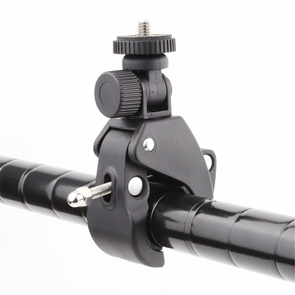 Stuur Camera Zadelpenklem Bar Mount Clip + Adapter Voor Gopro Hero 8/7/6/5/4/3/3 + 2/1