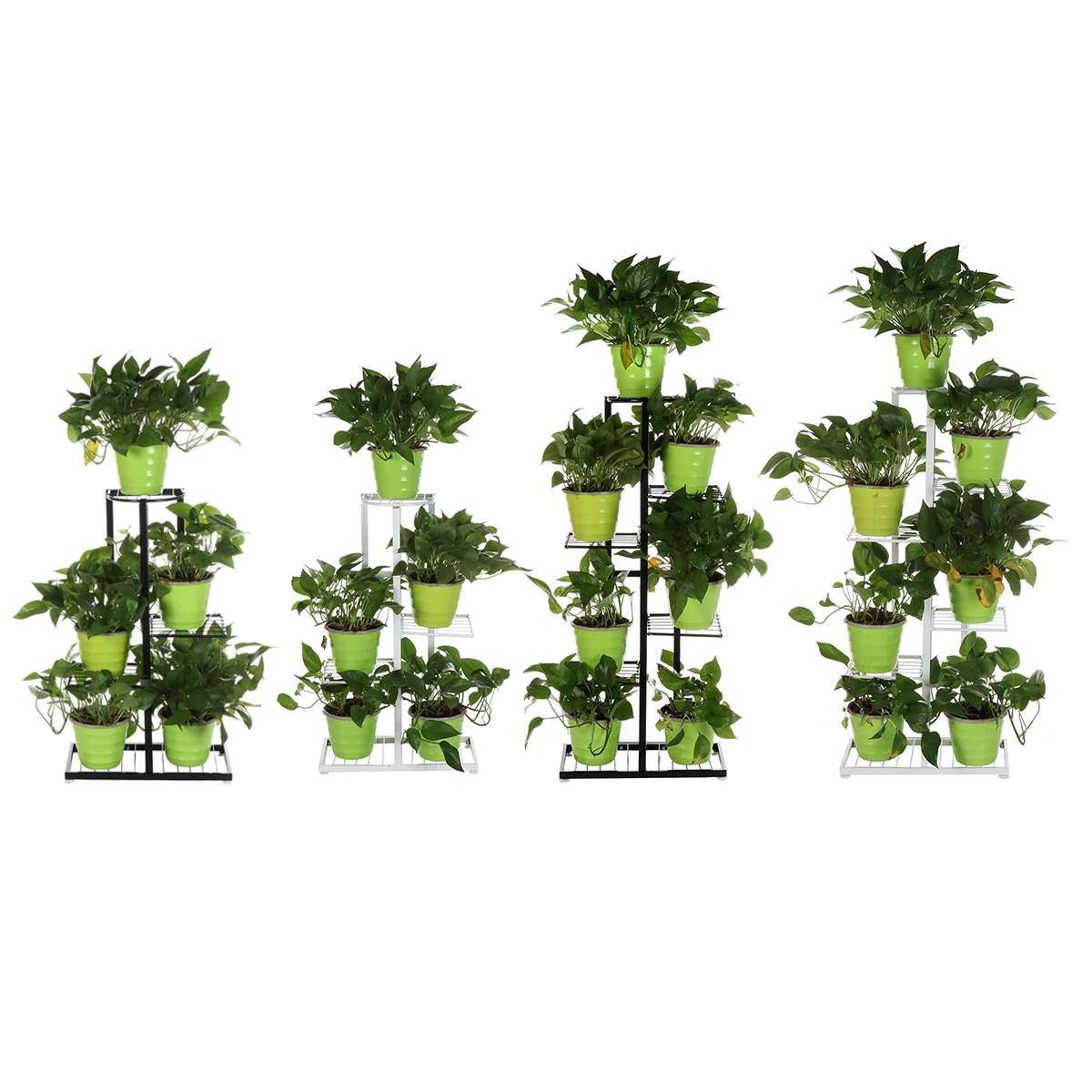 4/6 nivåer krukväxt ställ växt hylla blomma hållare trädgård ställ display växt stativ saftiga växter rack balkong dekoration