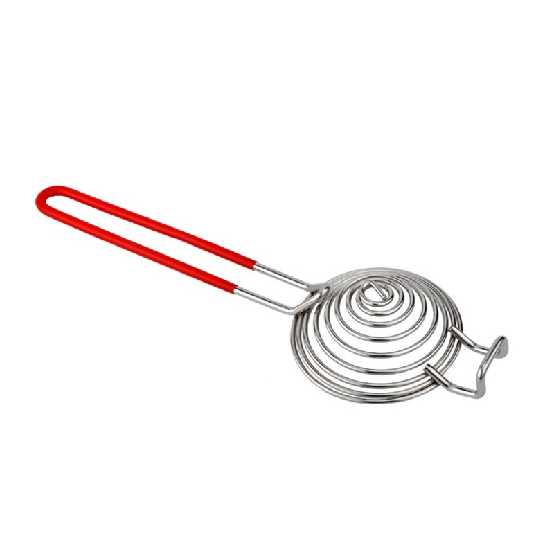 Roestvrij Staal Eiwit Separator Spiraal Eigeel Remover Divider Met Handvat Voor Thuis Keuken Koken Bakkerij Koken Tool: Red