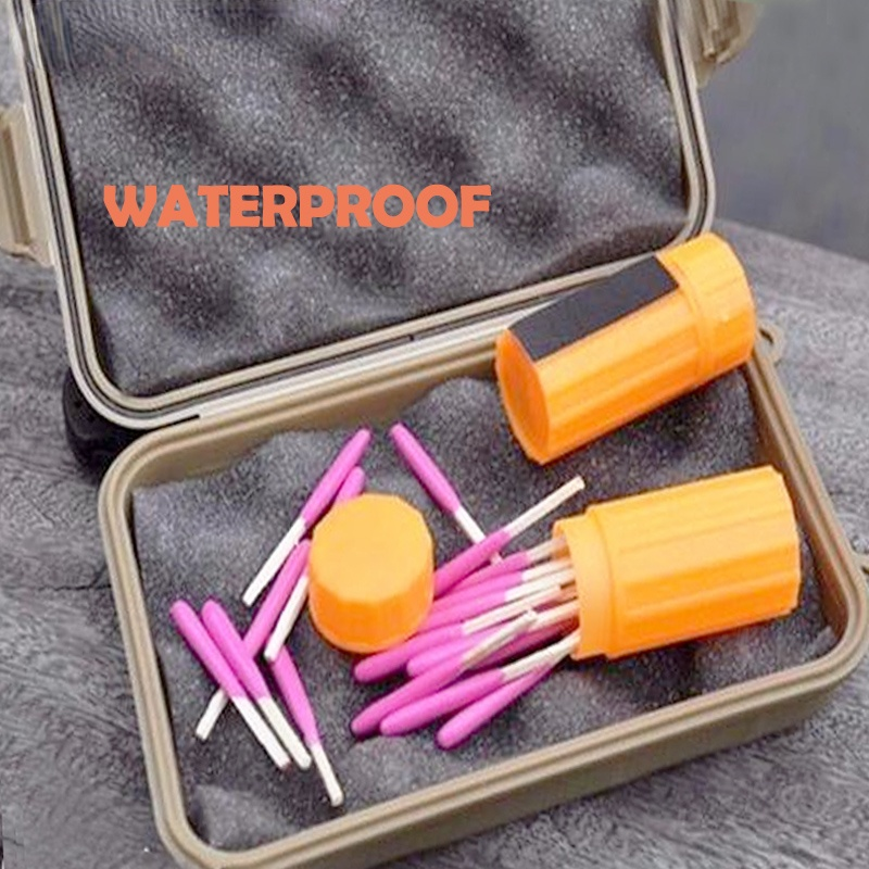 Outdoor Sealed Box Plastic Shockproof Bins Waterproof Box Travel Storage Kit Survival Case Valuables Electronic Gadget Container
