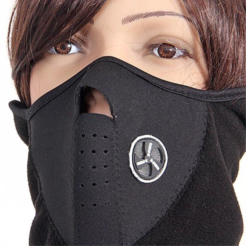Sport Protect Neck Warm Ski motorcycle snowboard snowboarding bicycle/bike half face protective helmet mask