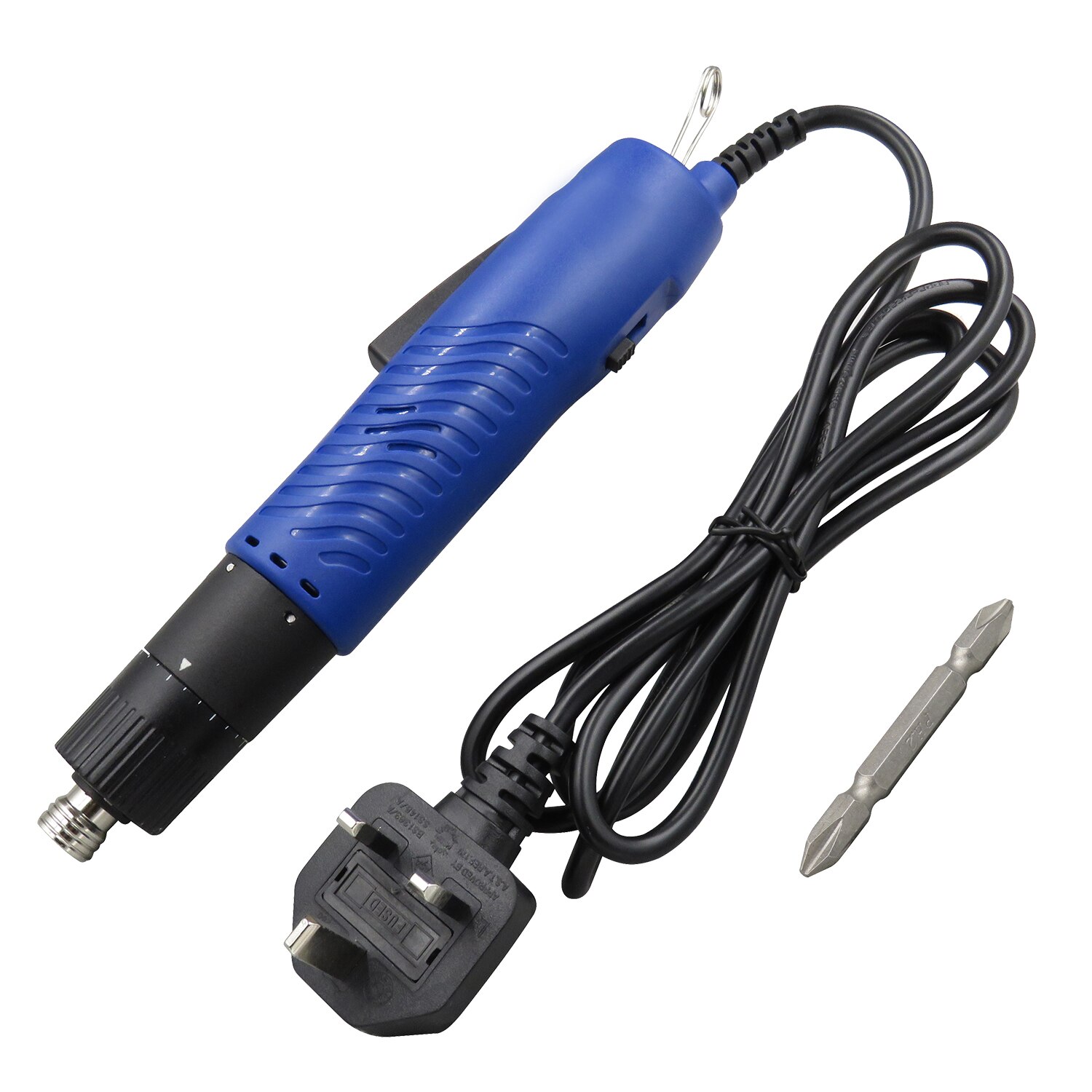 KKMOON Handheld AC 220V Elektrische Schraubendreher Einstellbare Drehmoment 1/4-in Schraube bisschen Elektrische Schraube Fahrer Durchmesser Reparatur Werkzeug: UK Stecker