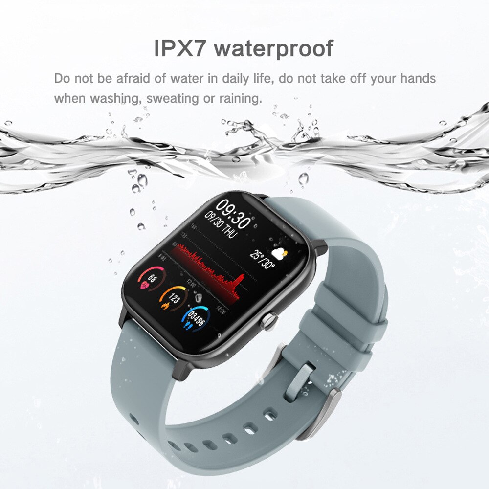Smart Uhr 1,4 Zoll Sport Uhr Männer Voller Touch Fitness Tracker Blutdruck Smart Uhr Frauen GTS Smartwatch für xiaomi
