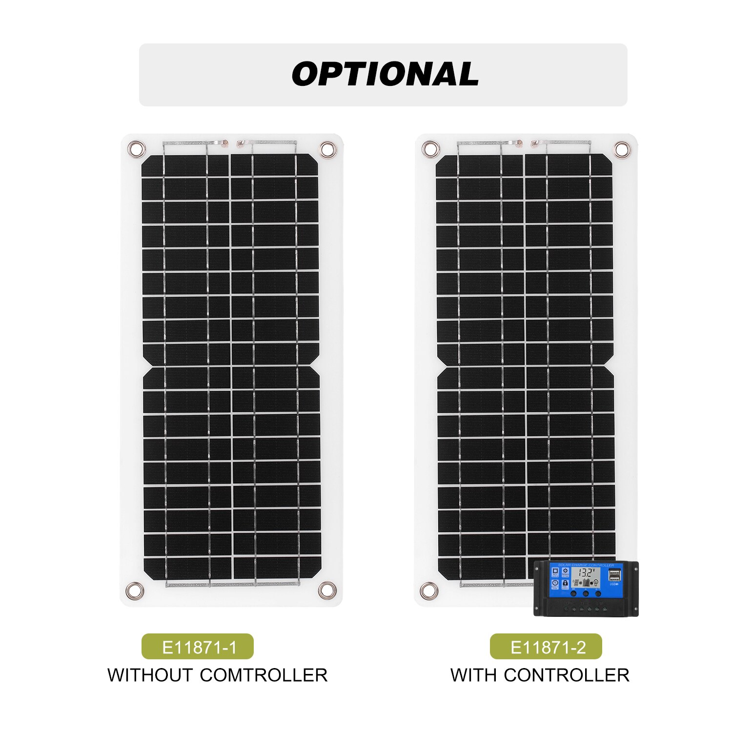 12v 5v 12w solpaneler enkel usb-port monokristallin solcell  ip65 vattentät solpanel med 12v/24v/48v kontroller