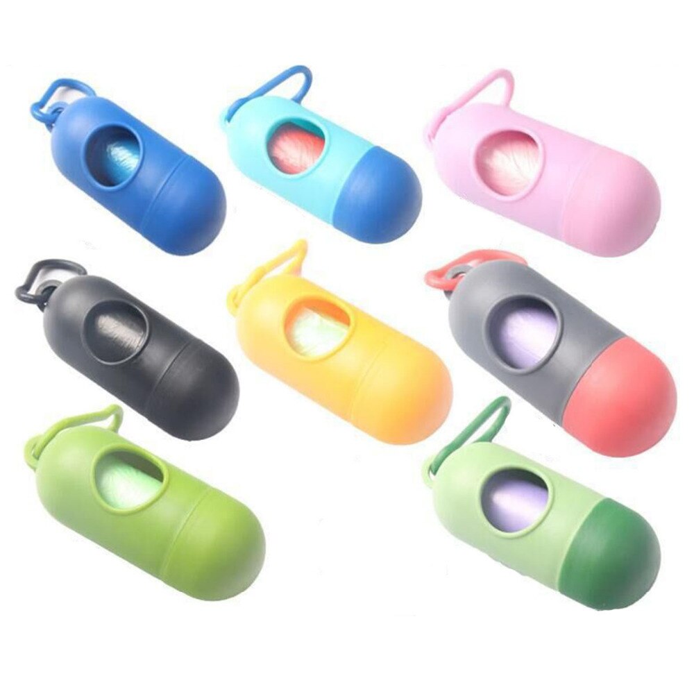 1 ud. Cambiador de bolsas de plástico para pañales, cambiador portable, bolsa de desechos para mascotas desechable para bebés y mamás, caja extraíble