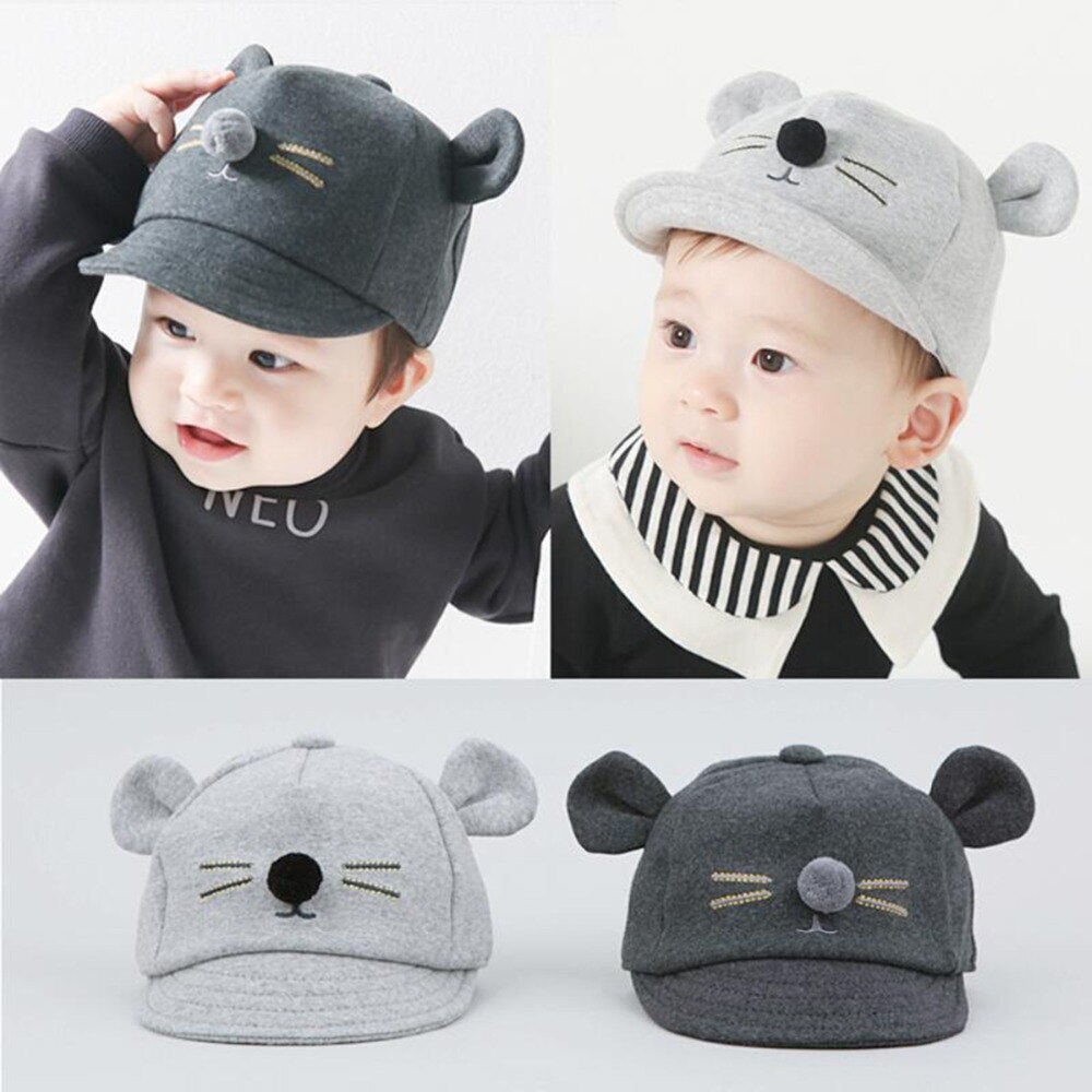 Cartoon Cat Sports tennis Hat Baseball Cap Sports tennis cap Spring Autumn Peaked