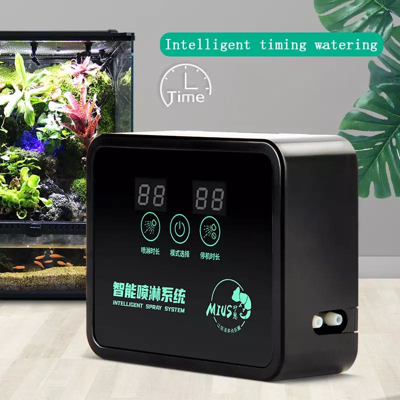 Intelligent Spray System Touch Screen Sprinkler System Tropical Rain Forest Ecological Cylinder Sprinkler Misting System