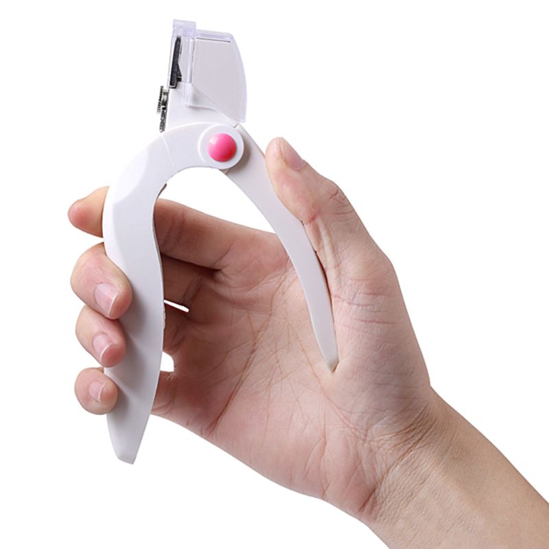 Nail Art Nail Edge Clipper Cutter Acrylic Gel False Tips Manicure Tool for Salon Home Use