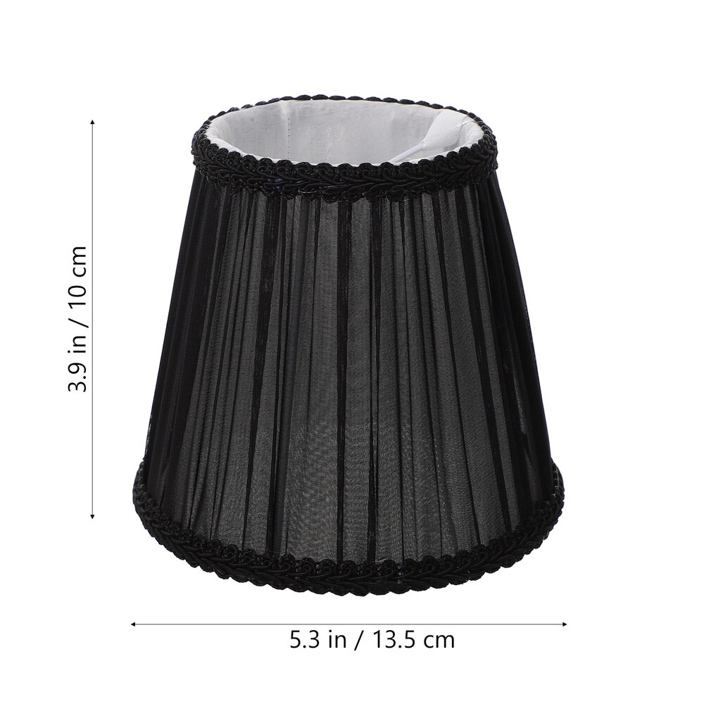 1pc Cloth Lampshade Lamp Protective Cover Chandelier Lamp Shade Lamp Decor