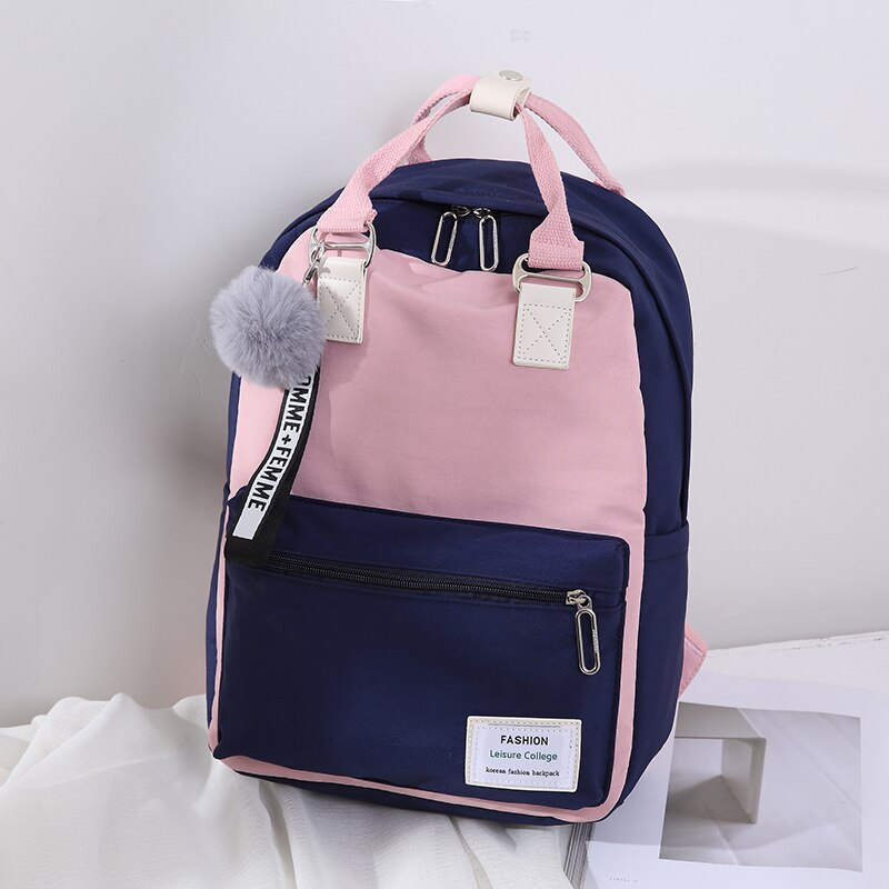 JULYCCINO Wasserdicht Nylon Rucksack Frauen Schule Schulter Tasche Bagpack für Teenager Mädchen Weibliche Reise Rucksäcke mochila