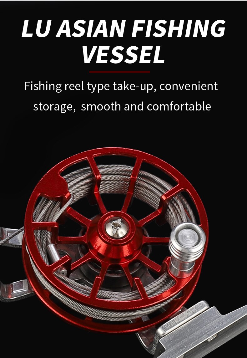 Billings Vissen Lock Gesp Rvs Levende Vis Lock Riem Vissen Stringer Visgerei Eend Shark Metalen Touw