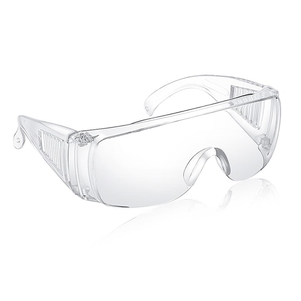 Transparent work safety glasses dust-proof and impact-resistant laboratory DIY work riding goggles work safety goggles: 1PC